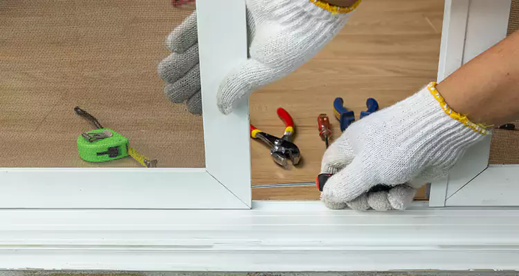 Sliding Glass Door Off Rails Repair in Sanford, FL